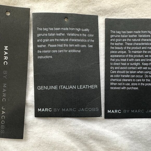 Genuine Leather Authentic Marc by Marc Jacobs Crossbody Bag - Picture 3 of 5